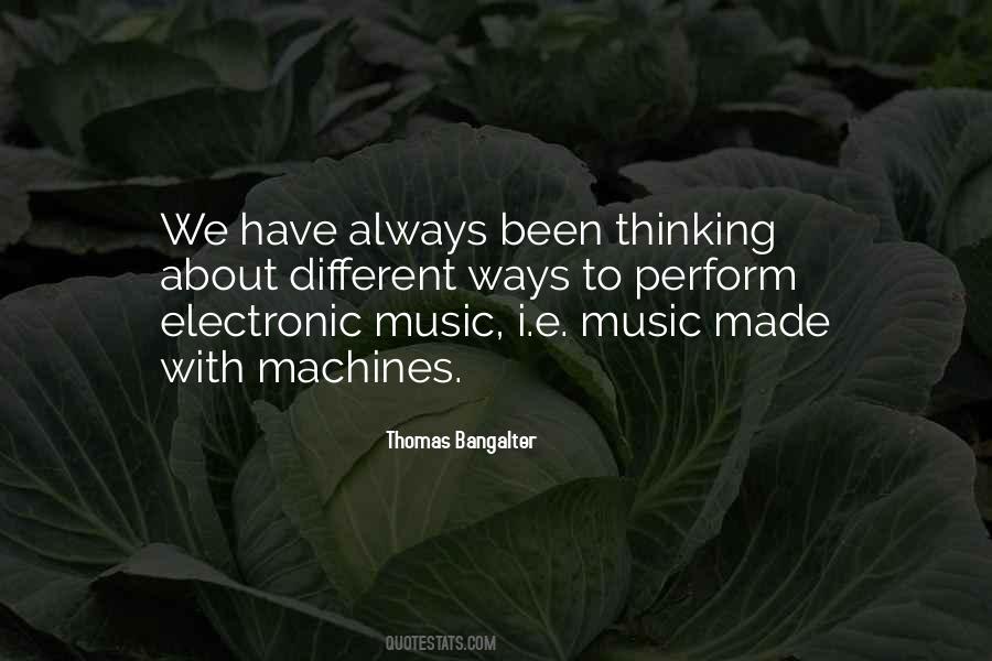 Thomas Bangalter Quotes #1684385