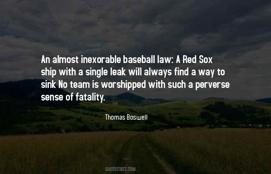 Thomas Boswell Quotes #1081578