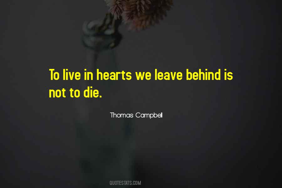 Thomas Campbell Quotes #1263318