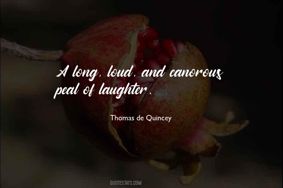 Thomas De Quincey Quotes #911365