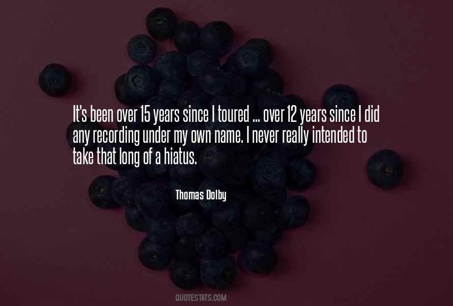 Thomas Dolby Quotes #727206