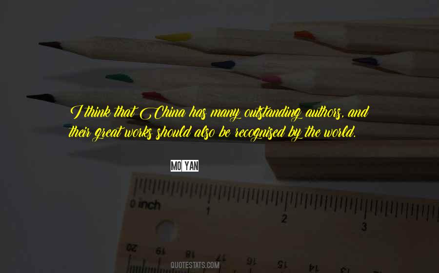 Quotes About Great Works #1346658