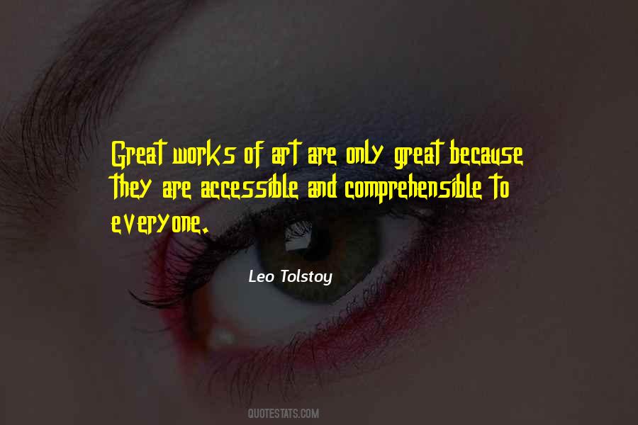 Quotes About Great Works #250816