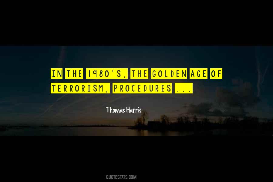 Thomas Harris Quotes #177453