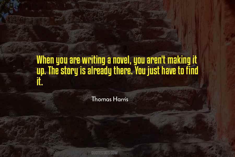 Thomas Harris Quotes #246015