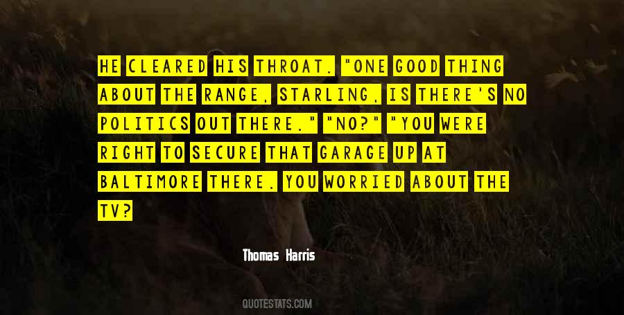 Thomas Harris Quotes #31457