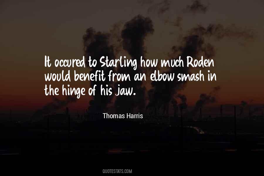 Thomas Harris Quotes #876298