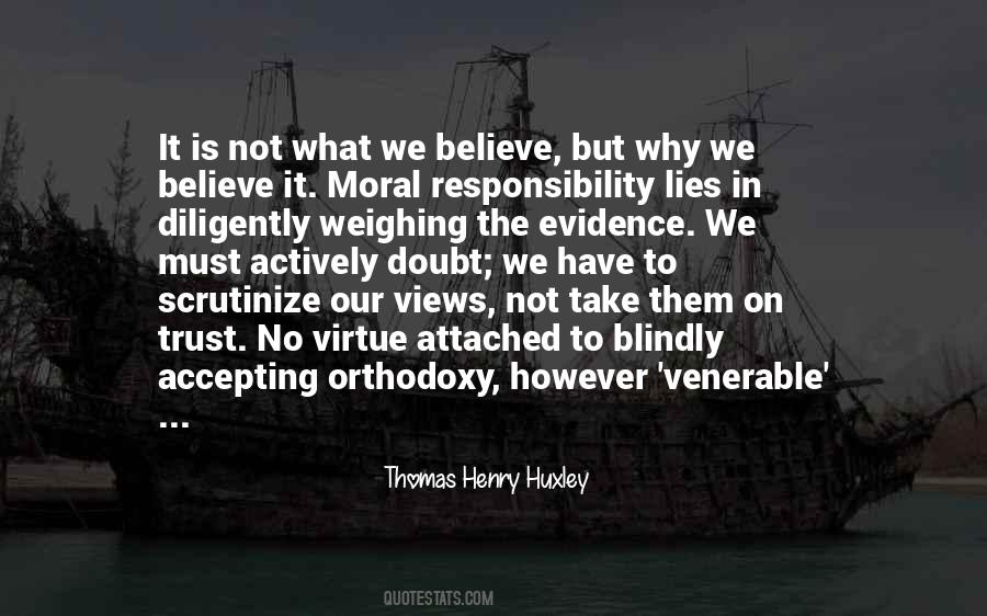 Thomas Henry Huxley Quotes #846192