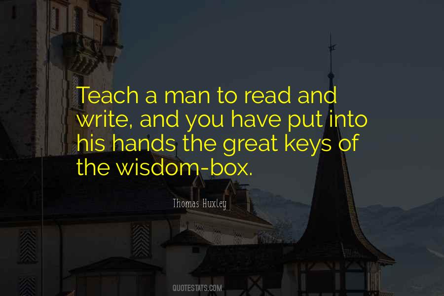 Thomas Huxley Quotes #650287