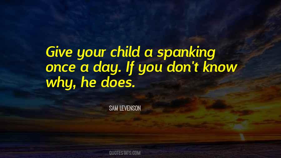 Quotes About Spanking #1605383