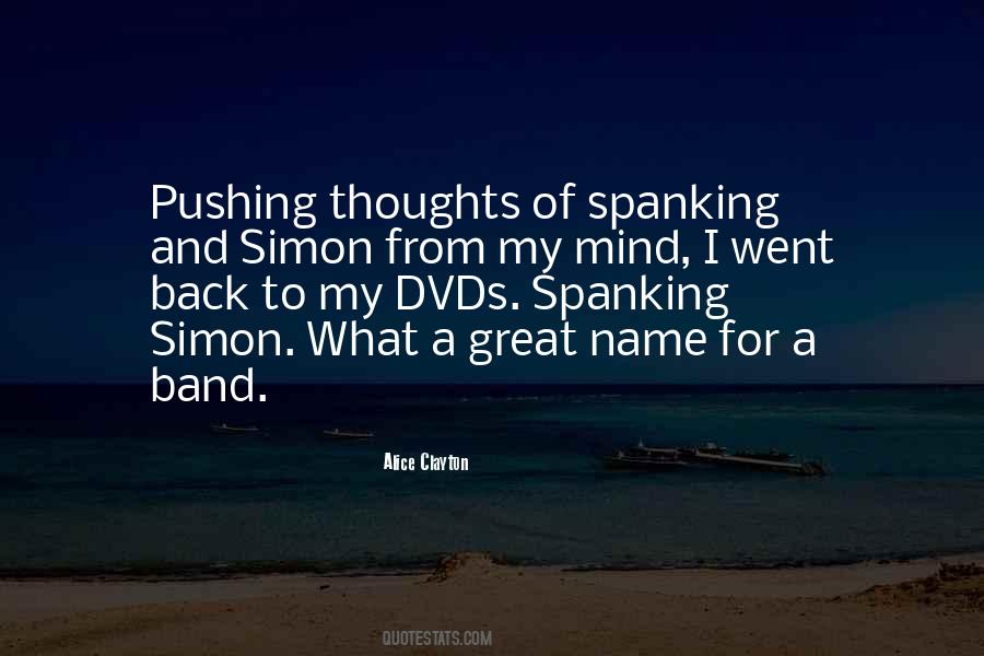 Quotes About Spanking #821284