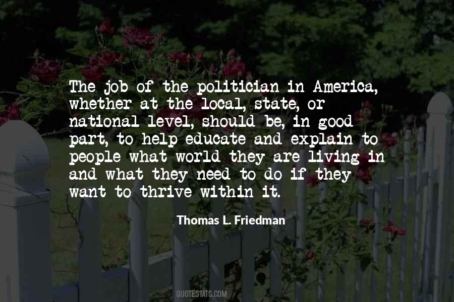 Thomas L Friedman Quotes #1103599
