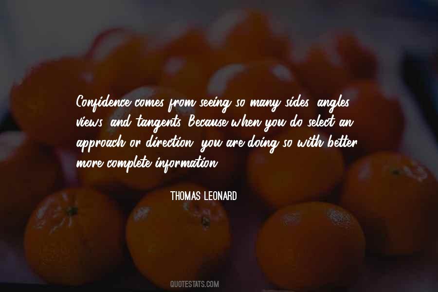 Thomas Leonard Quotes #1032104