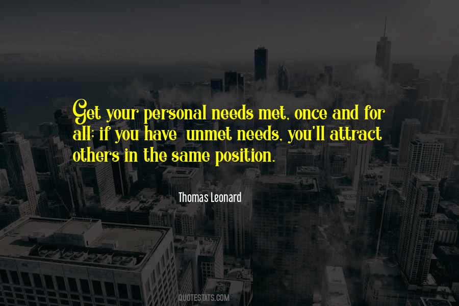 Thomas Leonard Quotes #1584515