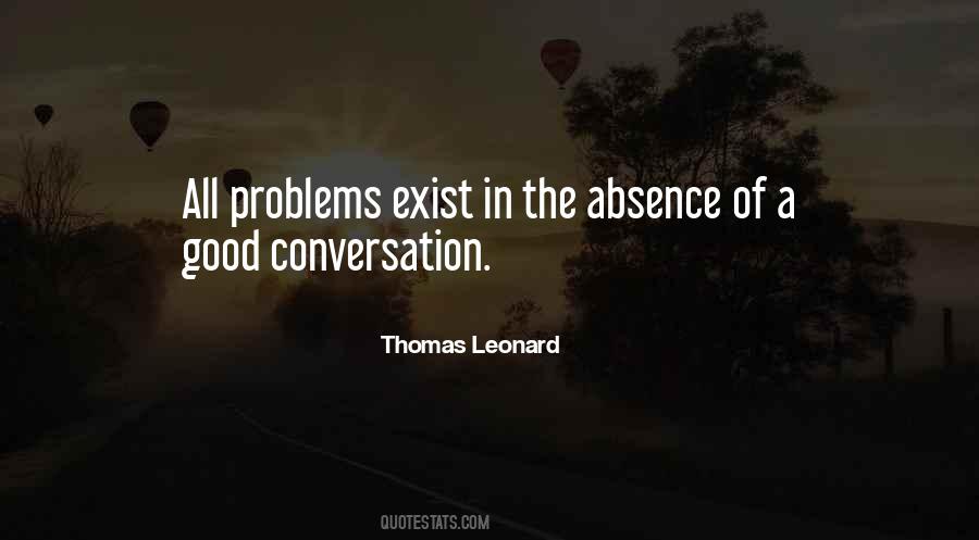 Thomas Leonard Quotes #1869422