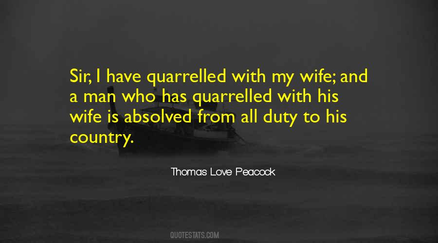 Thomas Love Peacock Quotes #1472531
