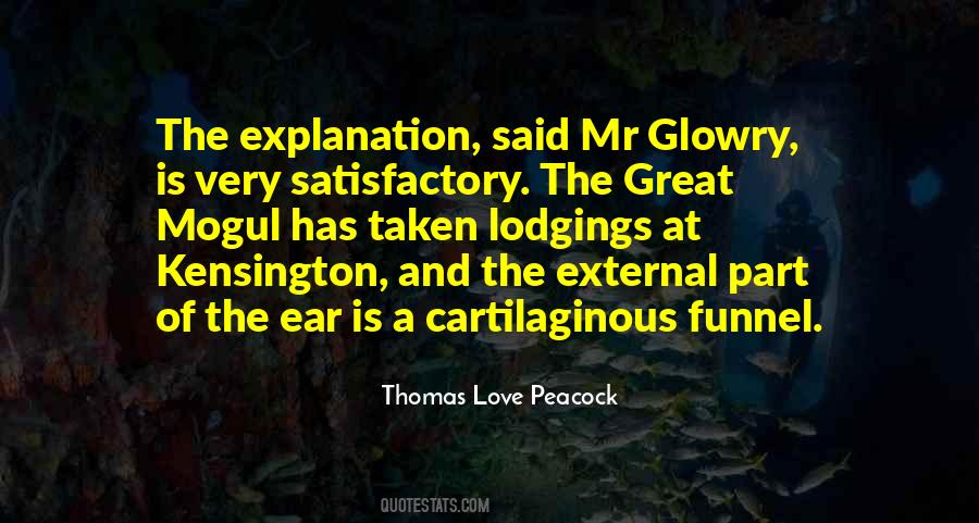 Thomas Love Peacock Quotes #592621