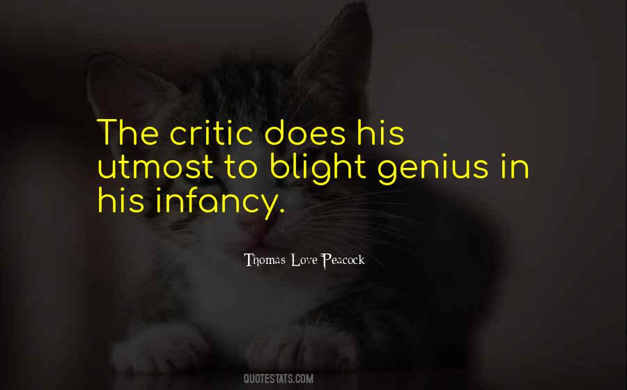 Thomas Love Peacock Quotes #806801