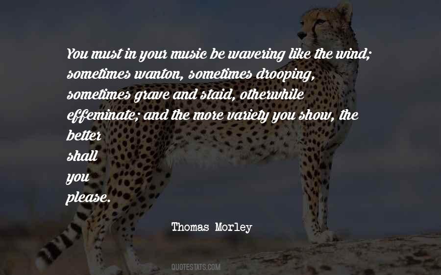 Thomas Morley Quotes #774794