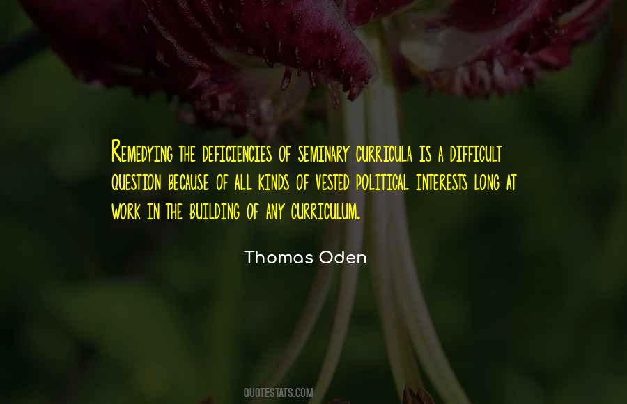 Thomas Oden Quotes #1376645