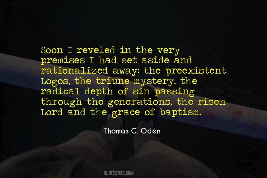 Thomas Oden Quotes #277077
