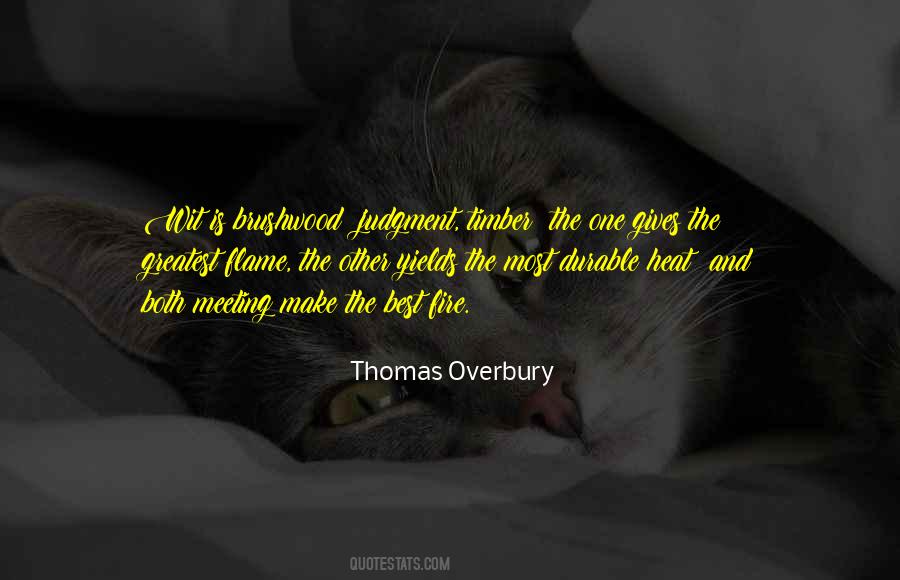 Thomas Overbury Quotes #720996