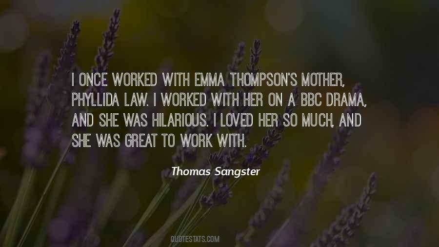 Thomas Sangster Quotes #1345448