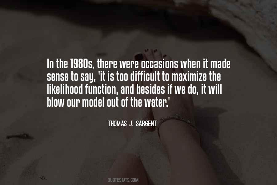 Thomas Sargent Quotes #563508