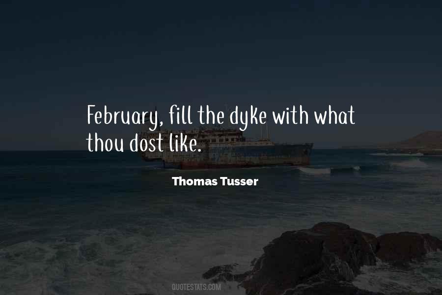 Thomas Tusser Quotes #632377