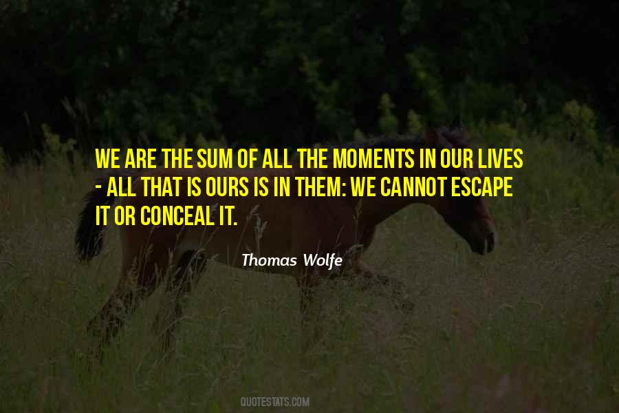 Thomas Wolfe Quotes #1526433