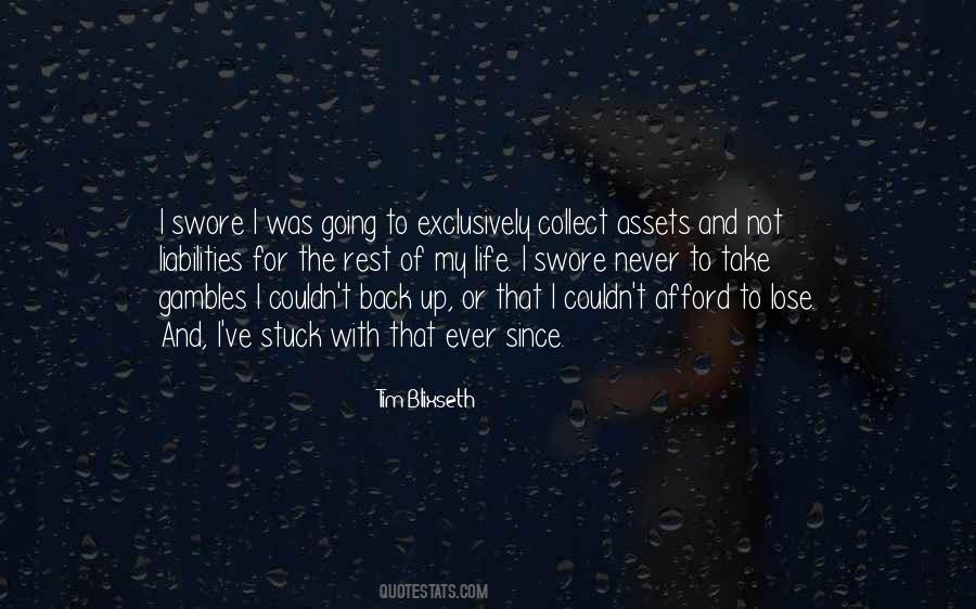Tim Blixseth Quotes #105528