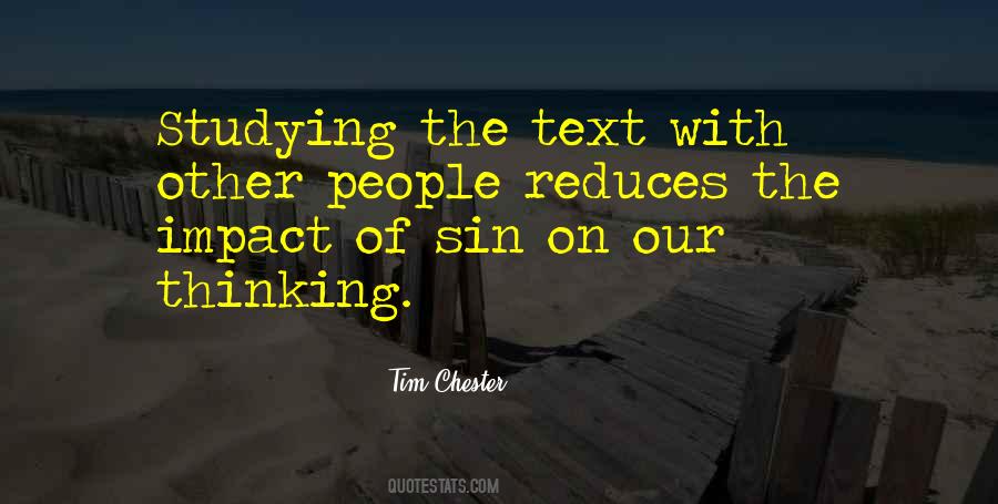 Tim Chester Quotes #811317