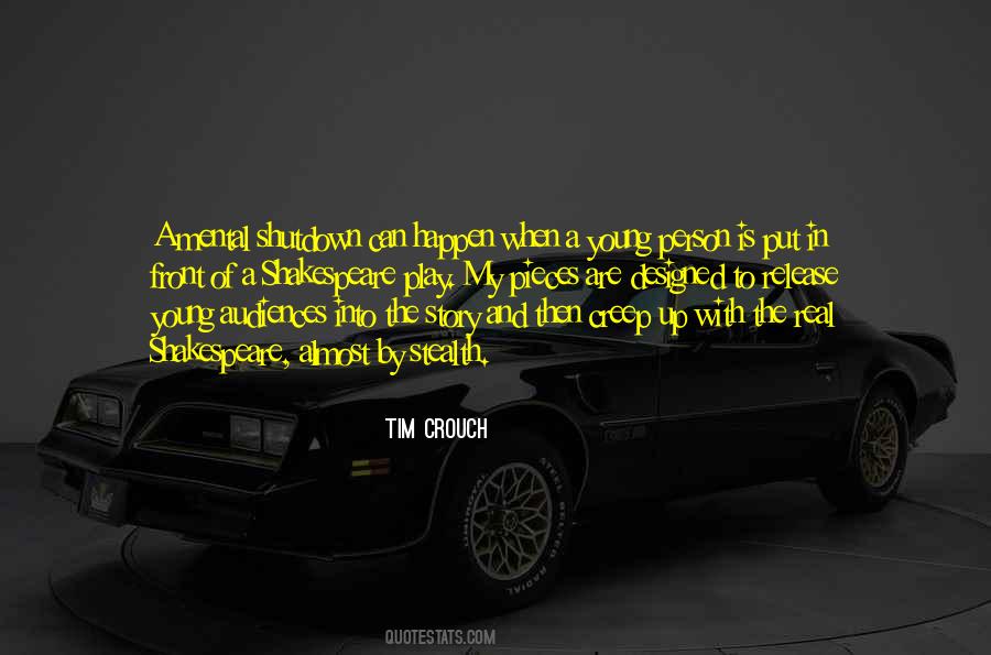 Tim Crouch Quotes #1406069