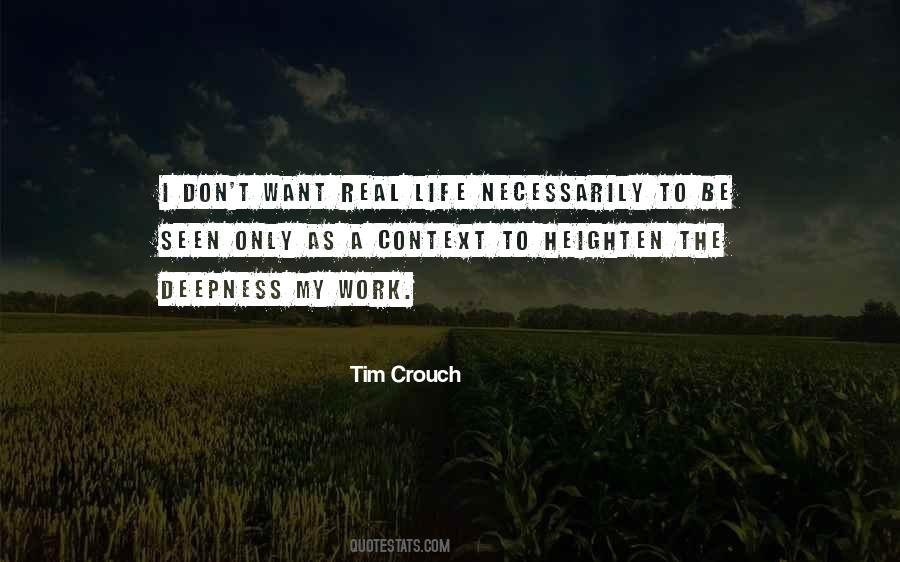 Tim Crouch Quotes #926258