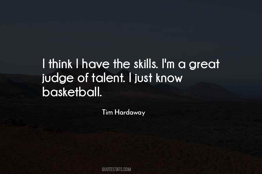 Tim Hardaway Quotes #838012