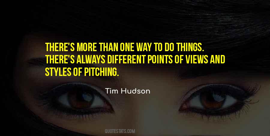 Tim Hudson Quotes #1755590