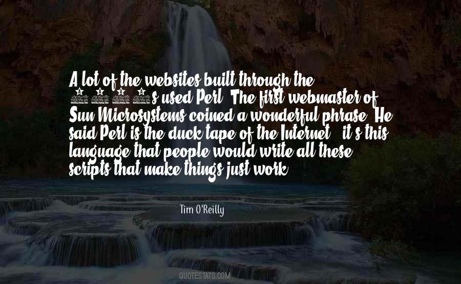 Tim O'reilly Quotes #1697359