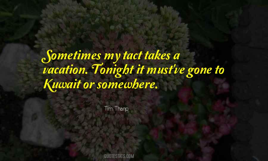Tim Tharp Quotes #1142138