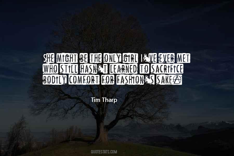 Tim Tharp Quotes #228925