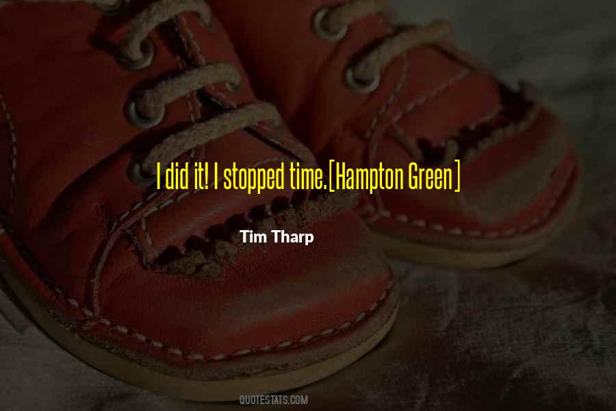 Tim Tharp Quotes #297232