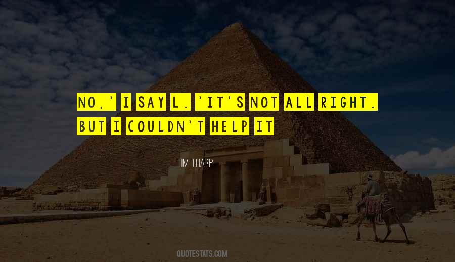 Tim Tharp Quotes #354494