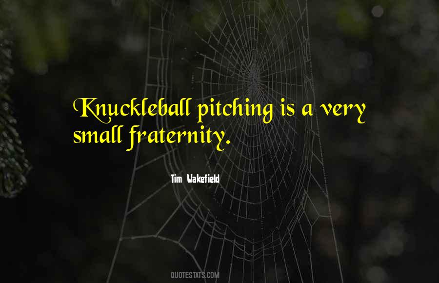 Tim Wakefield Quotes #46740