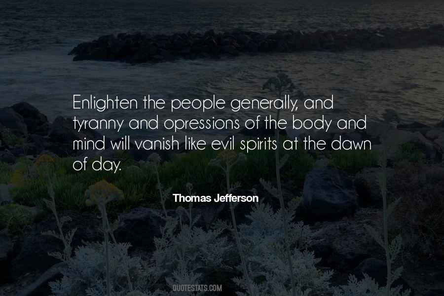 Quotes About Evil Spirits #1228345