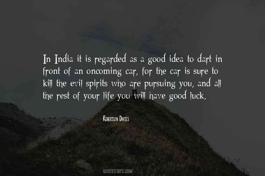 Quotes About Evil Spirits #1361969