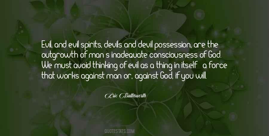 Quotes About Evil Spirits #1671265