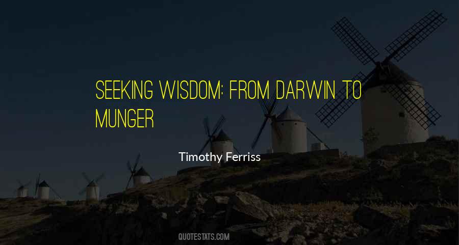 Timothy Ferriss Quotes #438487