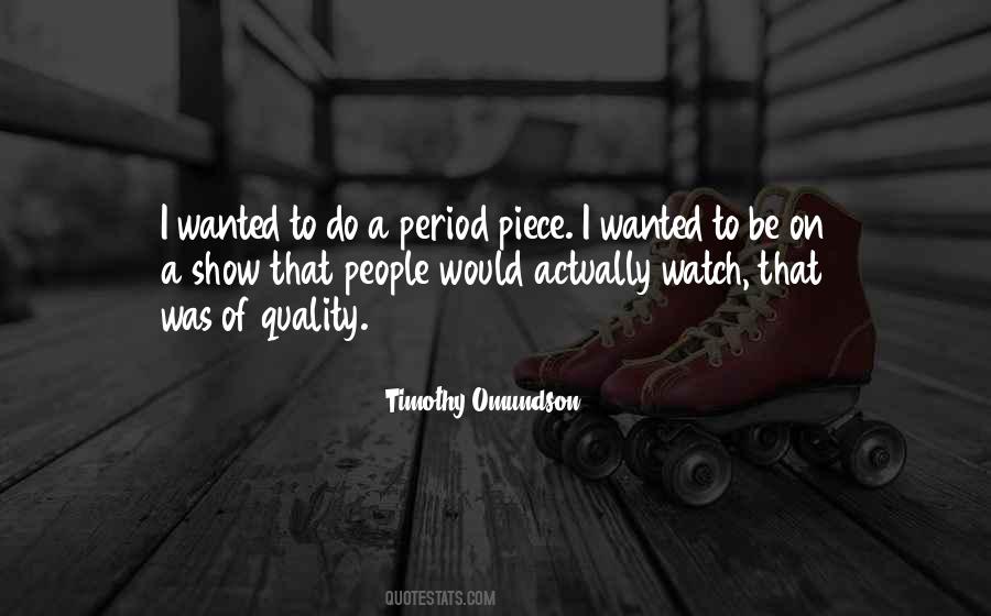 Timothy Omundson Quotes #1786331