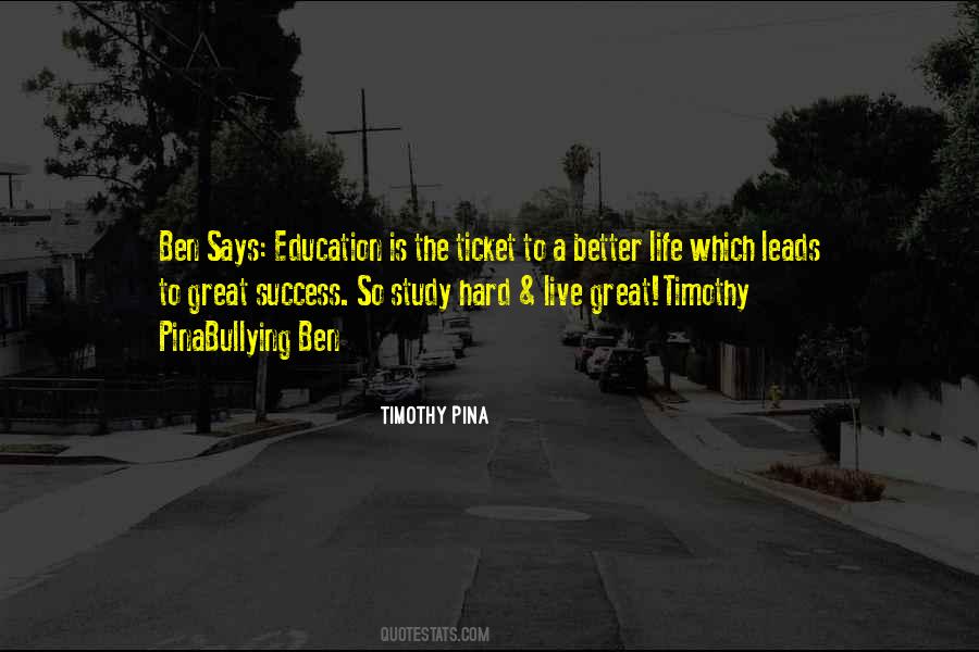 Timothy Pina Quotes #1535802