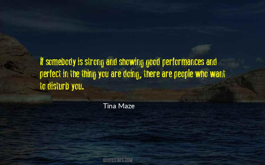 Tina Maze Quotes #133897