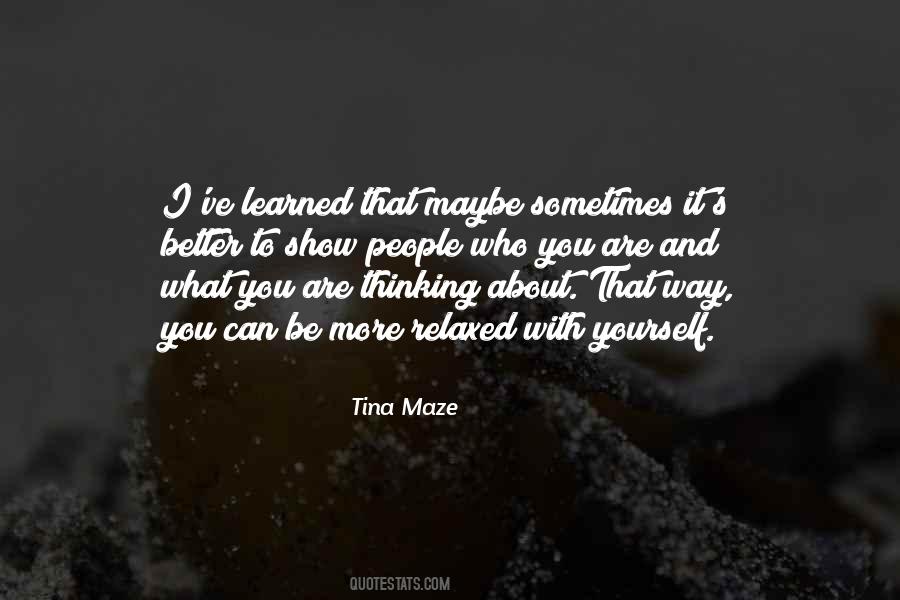 Tina Maze Quotes #376152